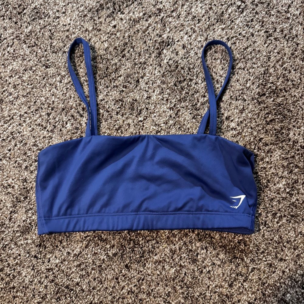 Gym Shark Blue Sports Bra